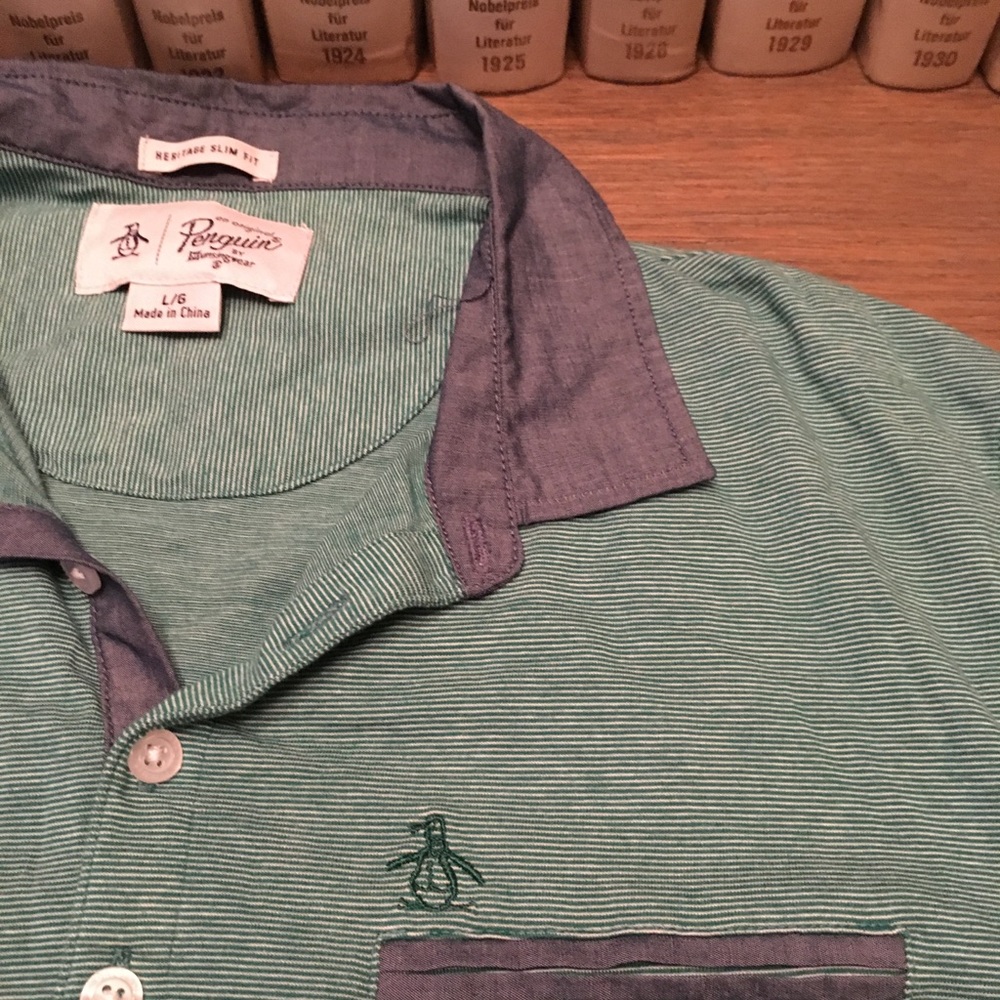 Men’s Polo Shirt L Slim Fit